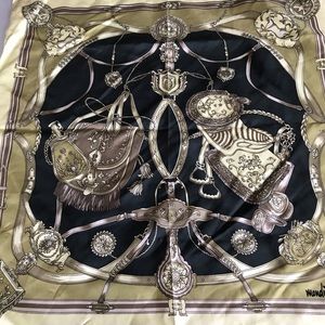 Vintage 100% Silk Mondi Scarf Handkerchief